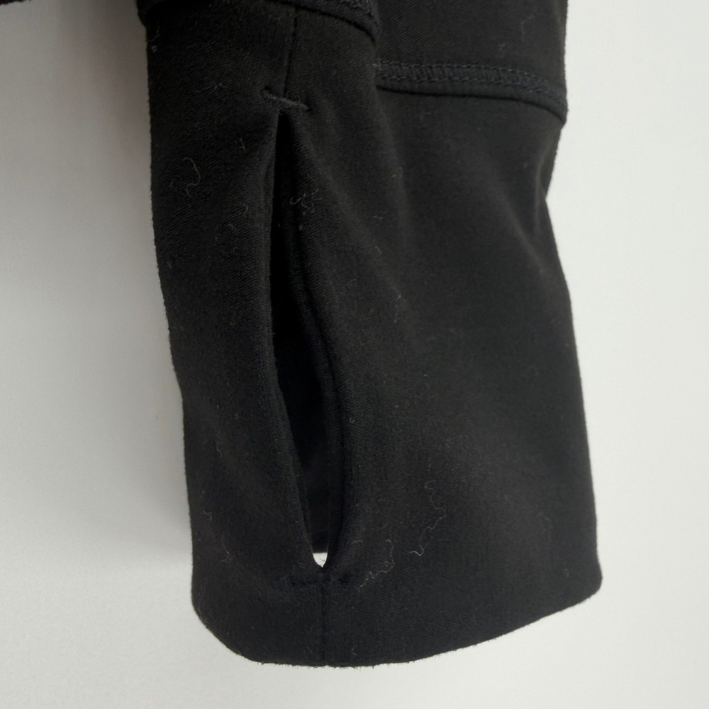 Spyder Active Womens Black Long Sleeve Athletic Top Thumbholes SP1000U Large - Picture 6 of 13